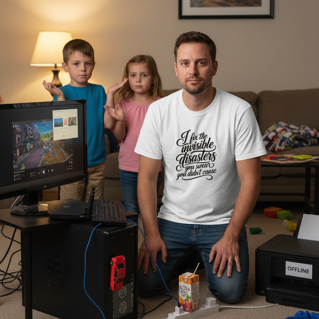 I Fix the Invisible Disasters T-shirt
